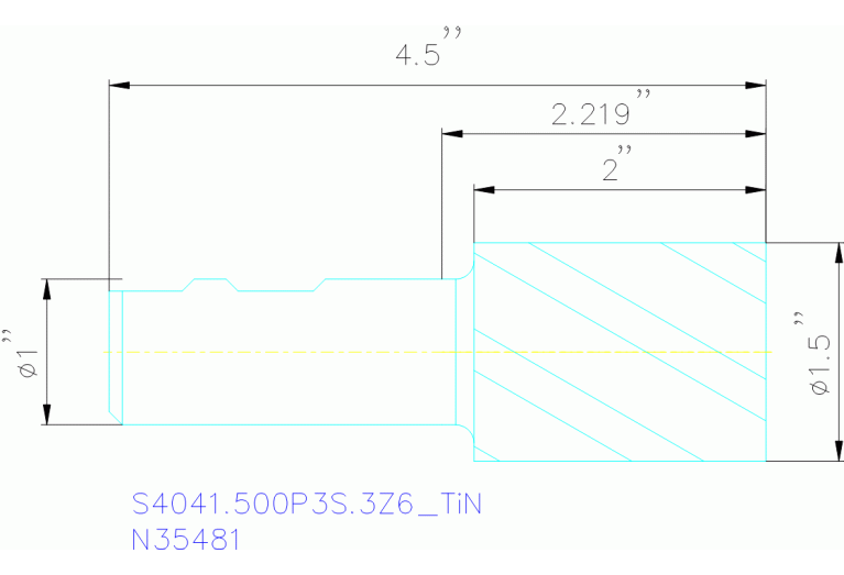 S4041.500P3S.3Z6 TIN