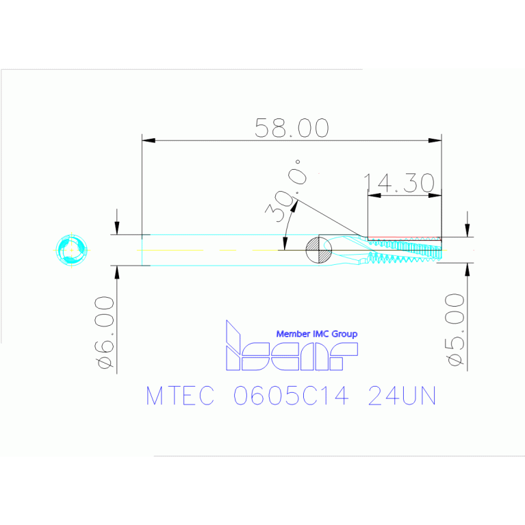MTEC 0605C14 24UN IC908