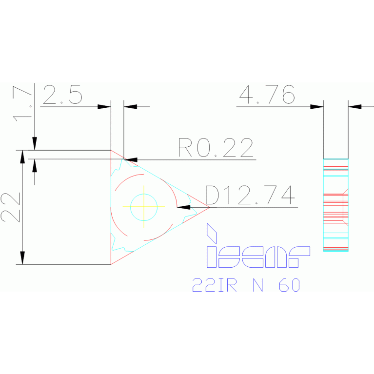 22IR N 60 IC250