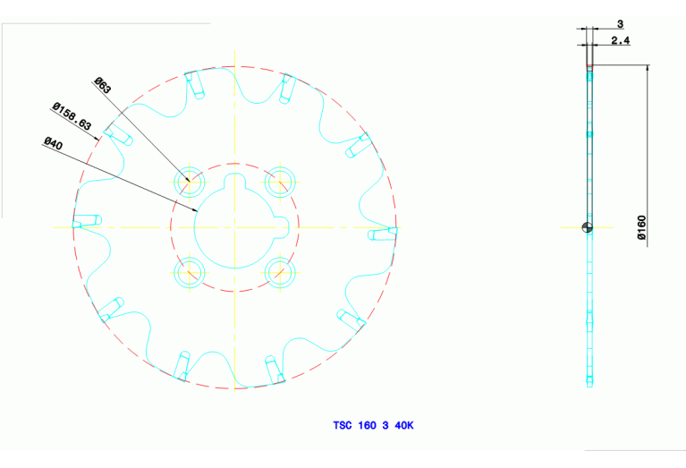 TSC 160 3 40K