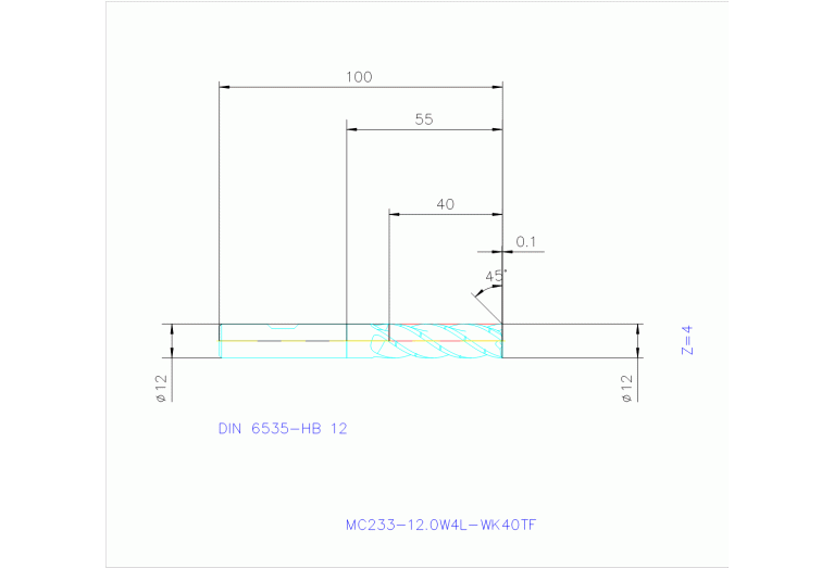 MC233-12.0W4L-WK40TF