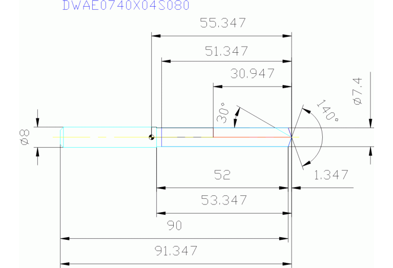 DWAE0740X04S080 DP102A