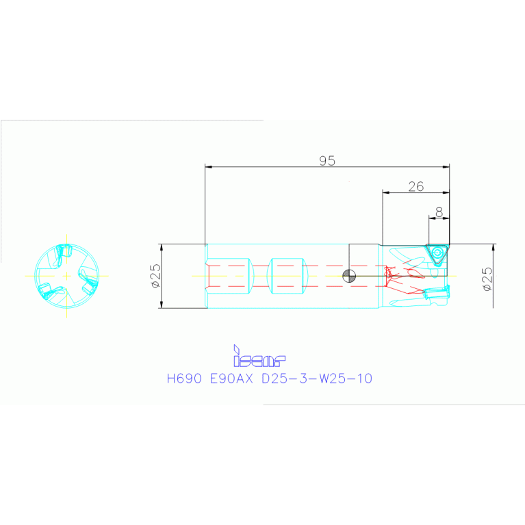 H690 E90AX D25-3-W25-10