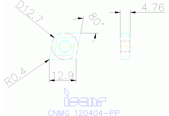 CNMG 120404-PP IC6015