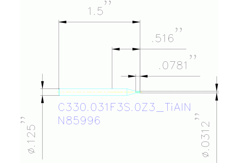 C330.031F3S.0Z3 TIALN