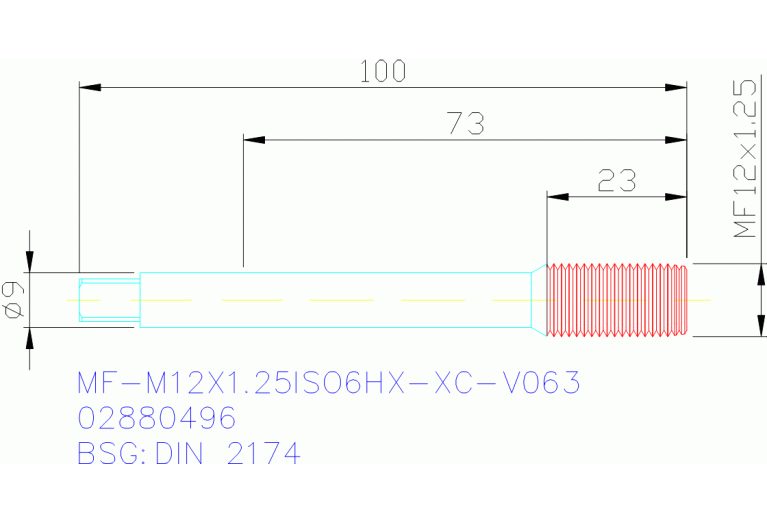 MF-M12X1.25ISO6HX-XC-V063