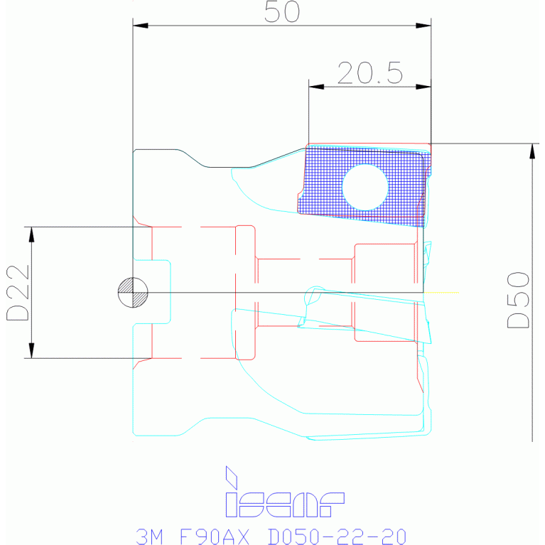 3M F90AX D050-22-20