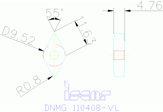 DNMG 110408-VL IC908