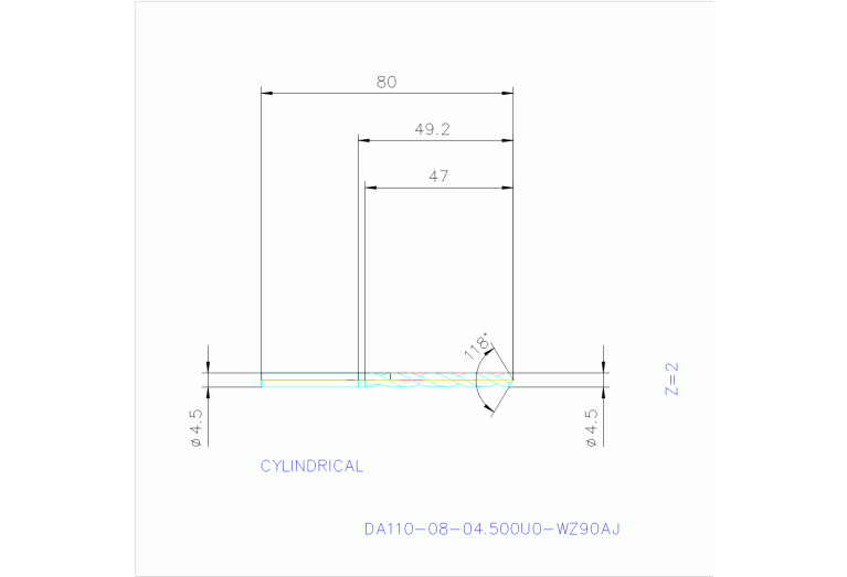 DA110-08-04.500U0-WZ90AJ