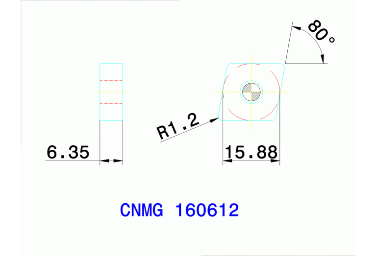 CNMG 160612 PC TT8115B