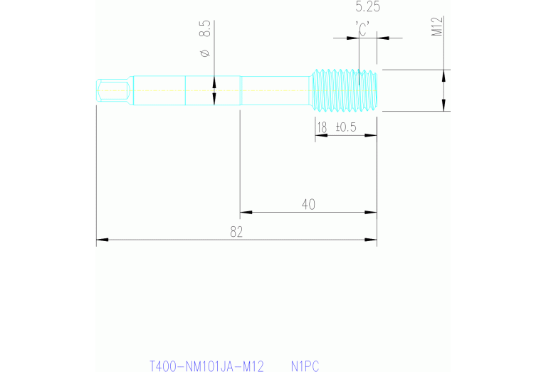 T400-NM101JA-M12 N1PC