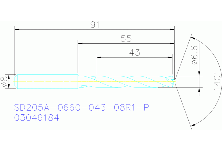 SD205A-0660-043-08R1-P