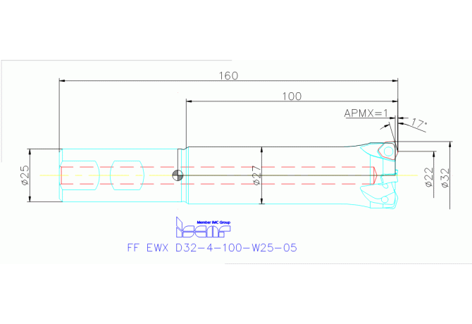 FF EWX D32-4-100-W25-05