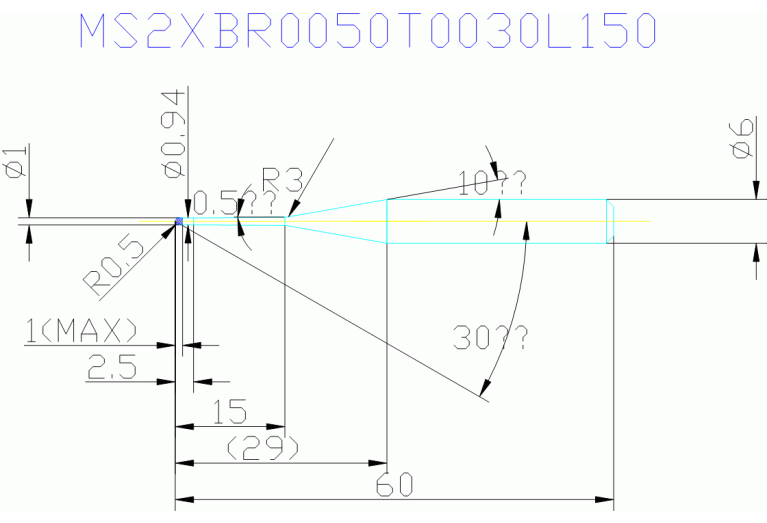 MS2XBR0050T0030L150
