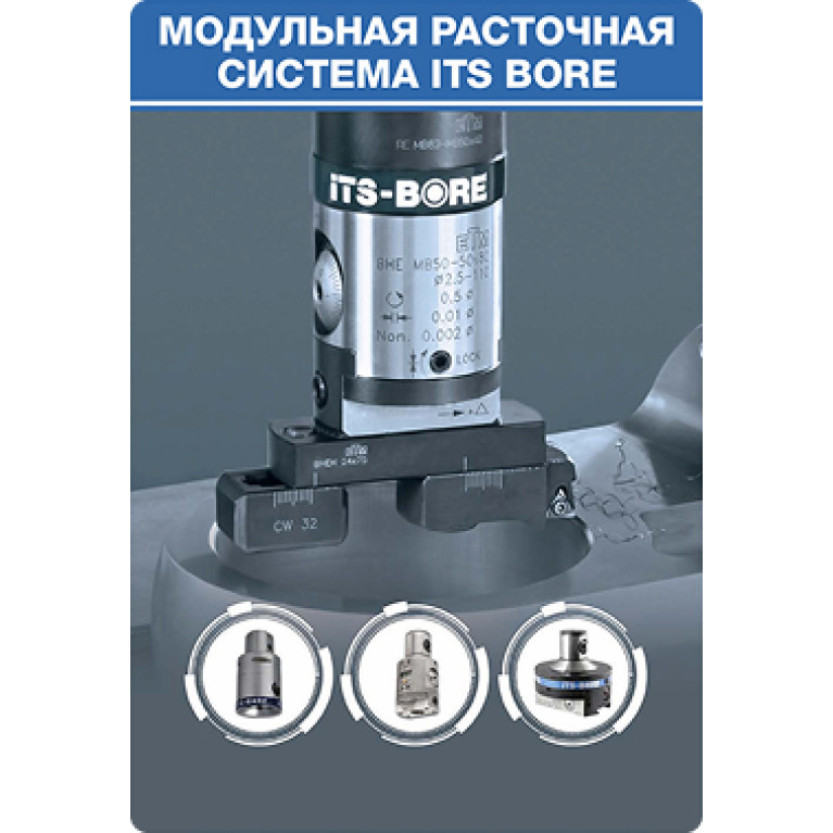3-4 ОБРАБОТКА ОТВЕРСТИЙ Модульная расточная система ITS BORE (страницы 383-546)