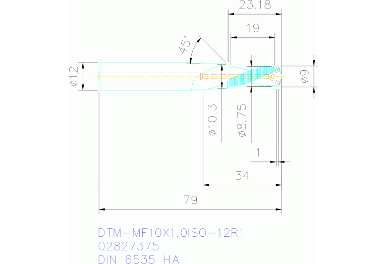 DTM-MF10X1.0ISO-12R1