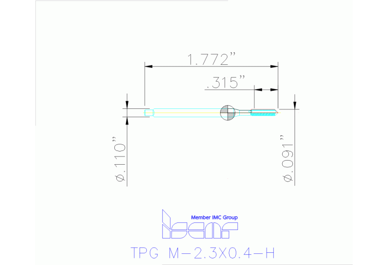 TPG M-2.3X0.4-H HE