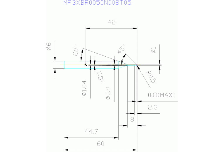 MP3XBR0050N008T05