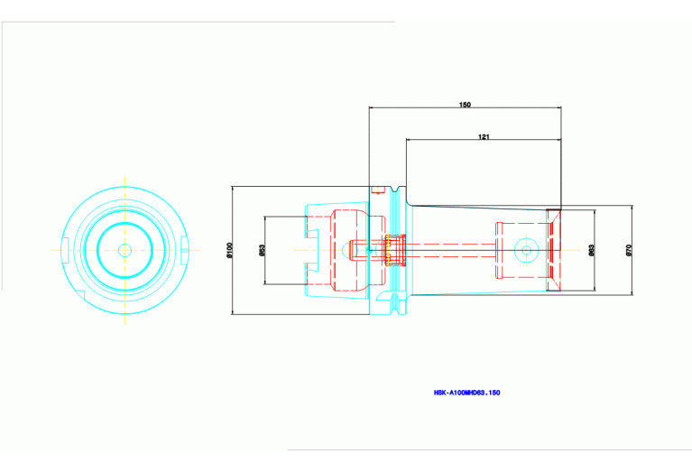 HSK-A100MHD63.150