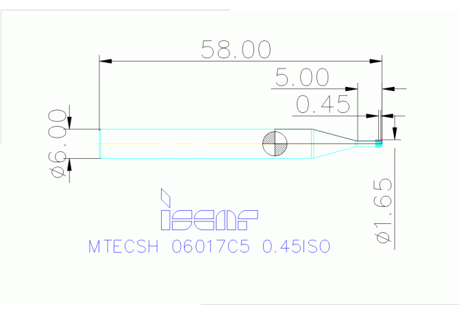 MTECSH 06017C5 0.45ISO IC903