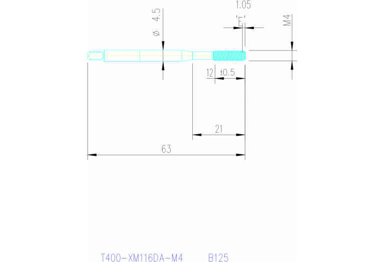 T400-XM116DA-M4 B125