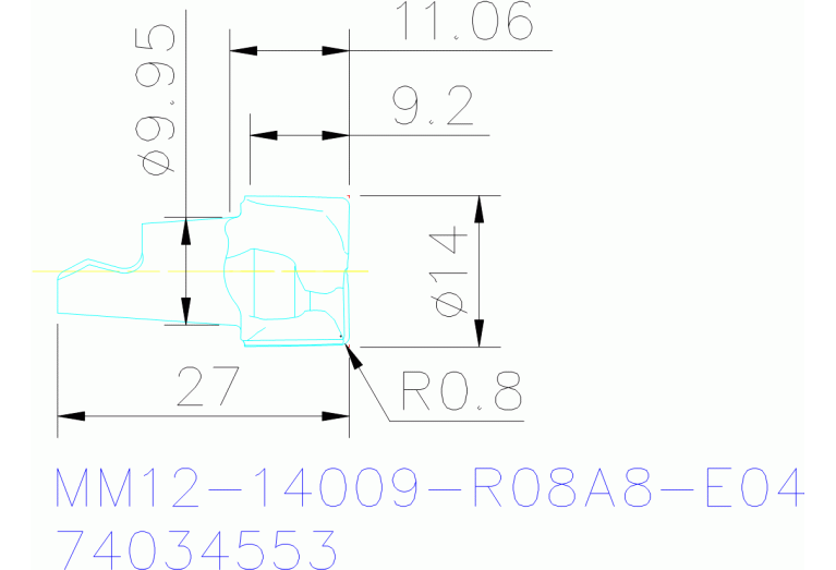MM12-14009-R08A8-E04 T60M