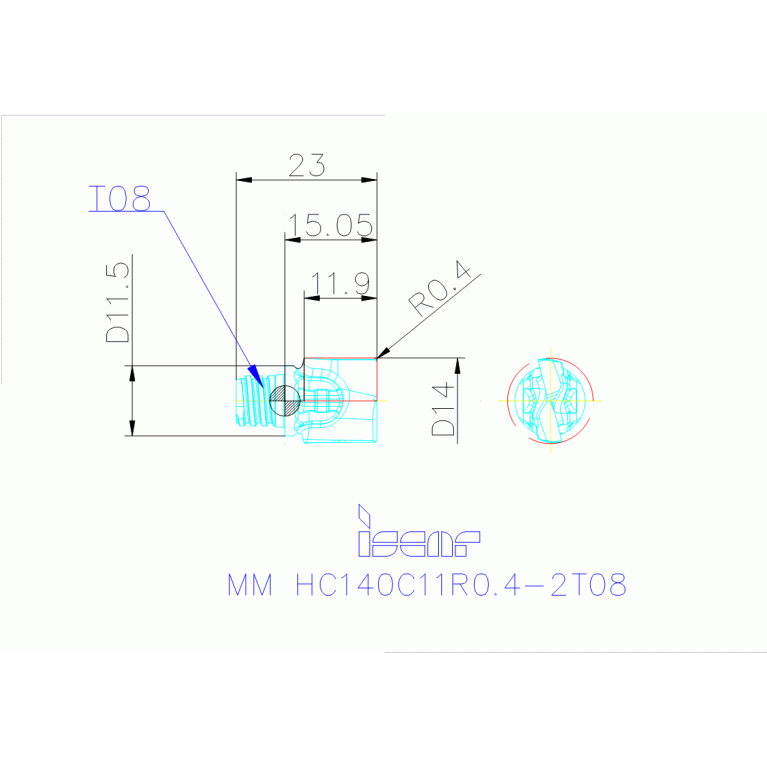 MM HC140C11R0.4-2T08 IC908