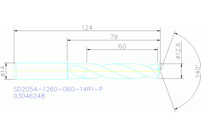 SD205A-1260-060-14R1-P