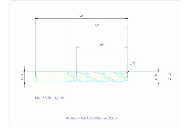 MC166-16.0A3X500L-WJ30UU