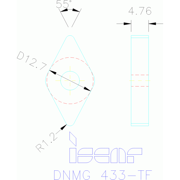 DNMG 150412-TF IC8250