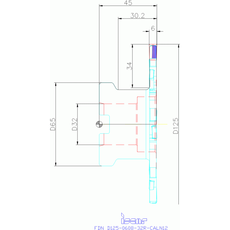 FDN D125-0608-32R-CALN12