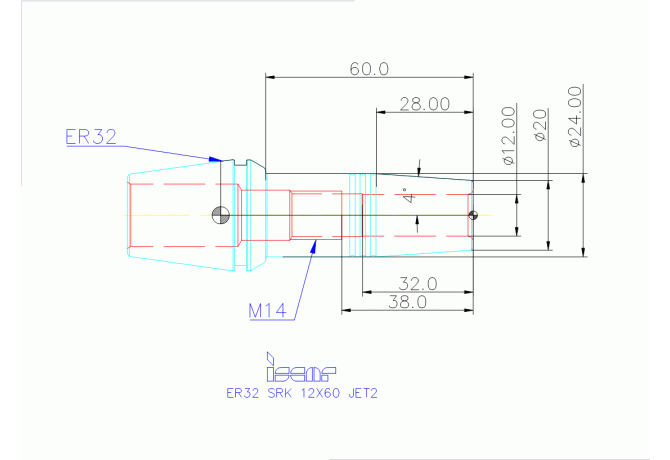 ER32 SRK 12X60 JET2