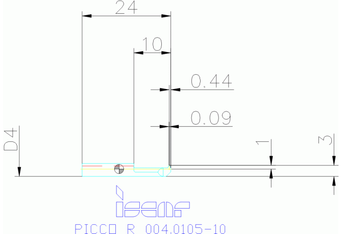 PICCO R 004.0105-10 IC908