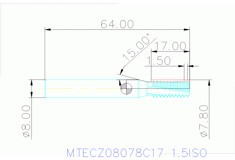 MTECZ 08078C17 1.5ISO IN2005