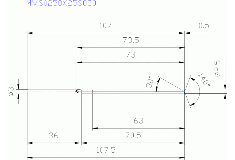 MVS0250X25S030 DP1020