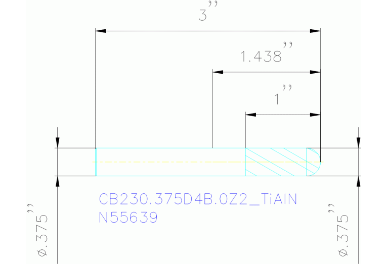 CB230.375D4B.0Z2 TIALN