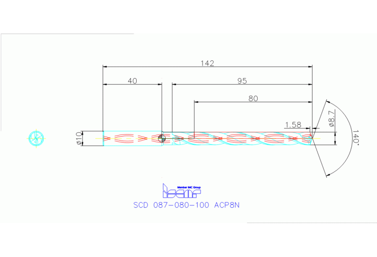 SCD 087-080-100 ACP8N IC908