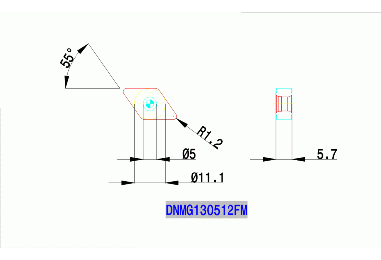 DNMG 130512 FM TT8115