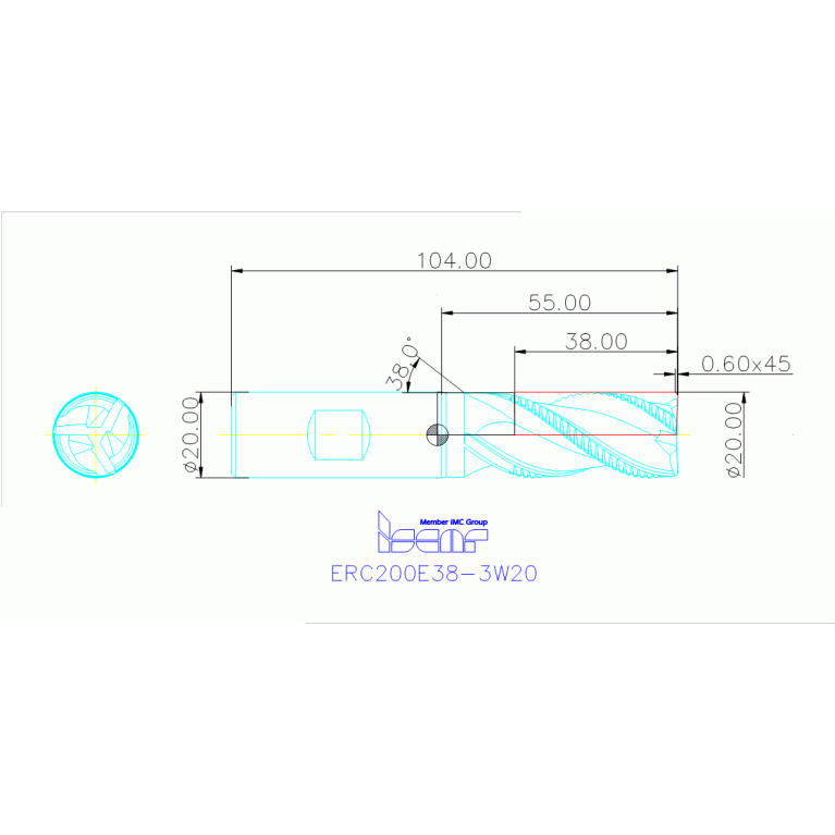 ERC200E38-3W20 IC300