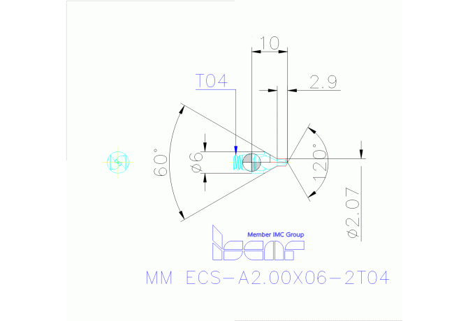 MM ECS-A2.00X06-2T04 IC908