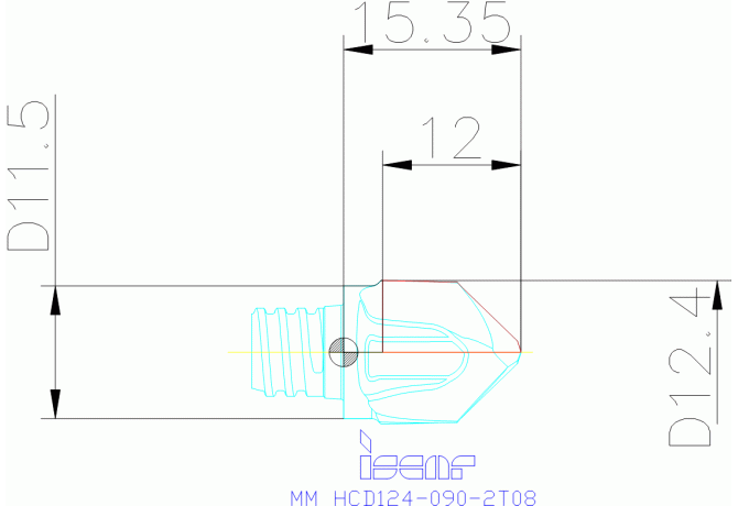 MM HCD124-090-2T08 IC908