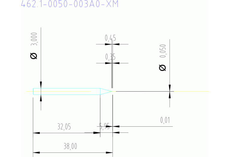 462.1-0050-003A0-XM H10F