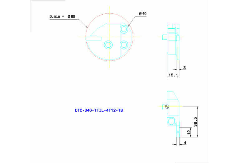 DTC-D40-TTIL-4T12-TB