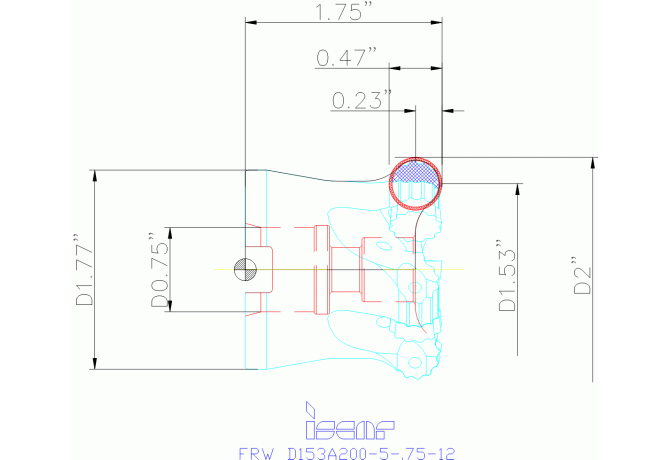 FRW D153A200-5-.75-12