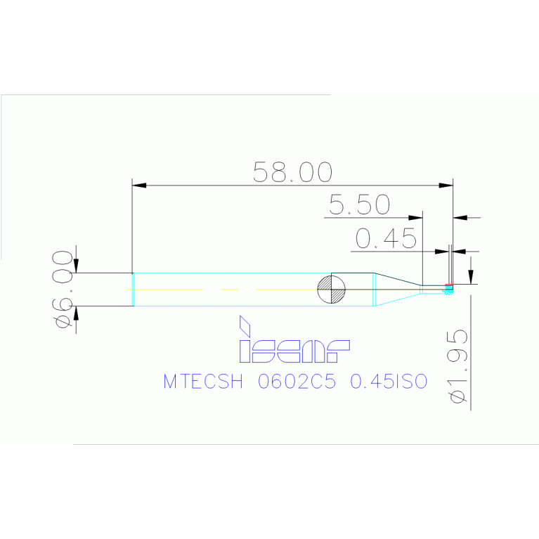 MTECSH 0602C5 0.45ISO IC903