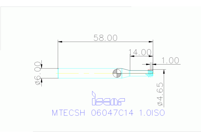 MTECSH 06047C14 1.0ISO IC903