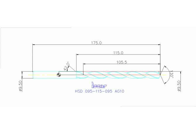 HSD 095-115-095 AG10