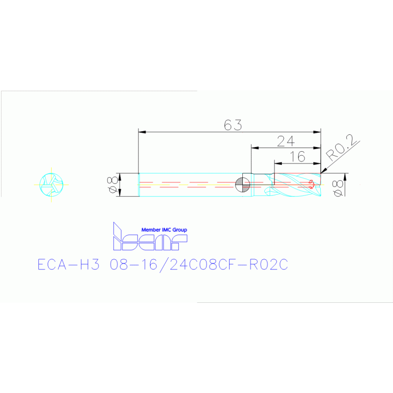 ECA-H3 08-16/24C08CF-R02C IC08