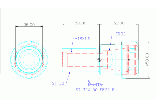 ST 32X 50 ER32 F