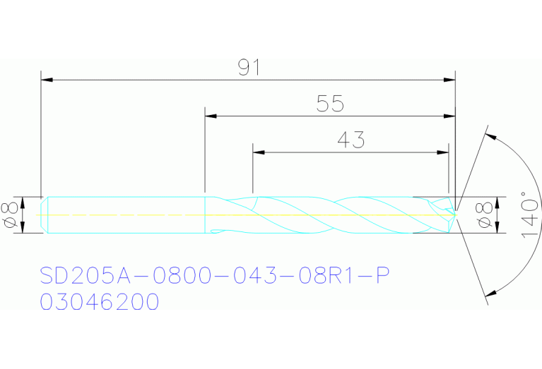 SD205A-0800-043-08R1-P